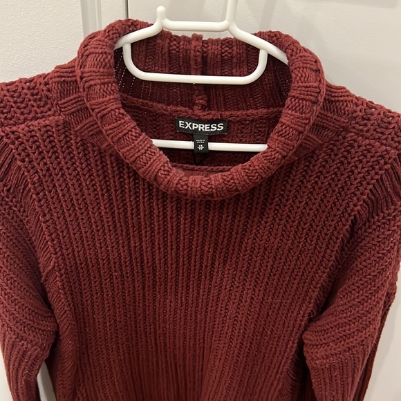 Red Turtleneck - Picture 2 of 3